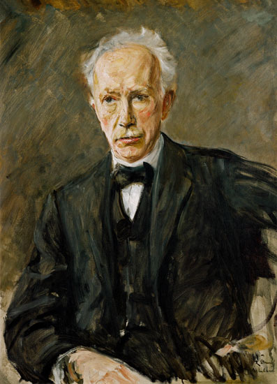 Max Liebermann - portrait of the composer Richard Strauss