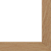 SKANDI: solid wood frame natural oak (18x33)