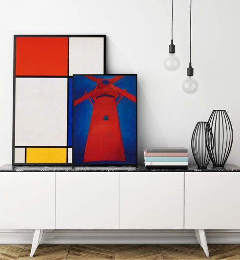 the Bauhaus: the primary colors