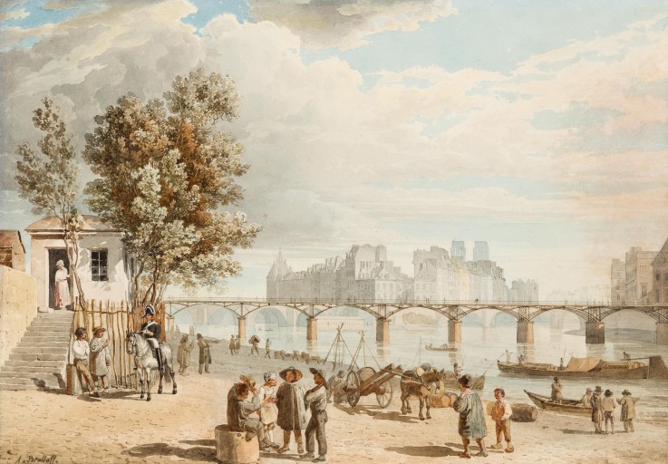 View of Paris from Brüllow