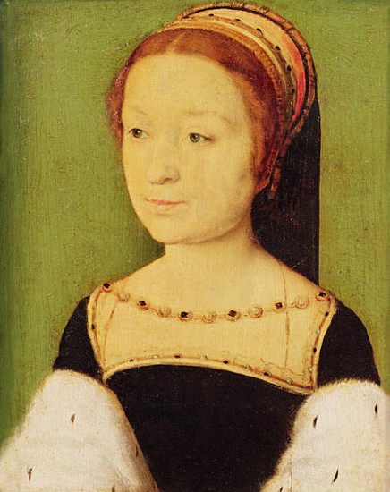 Madeleine de France (1520-37) Queen of Scotland from Corneille de Lyon