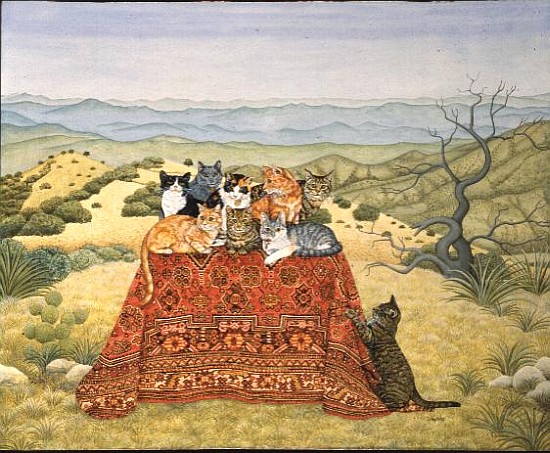 Papago Volcano-Cats, 1992  from Ditz 