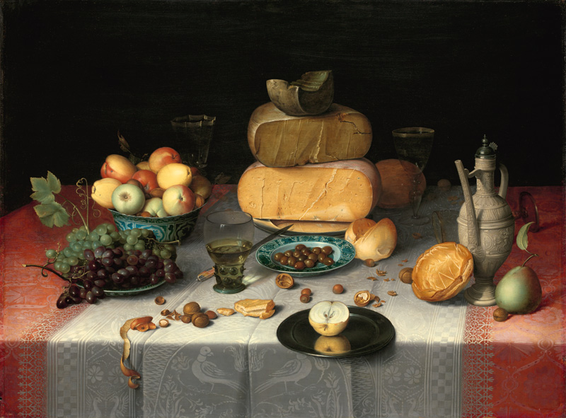 Still Life with Cheese from Dyck