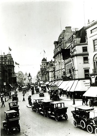 Regent Street, 1910s from English Photographer