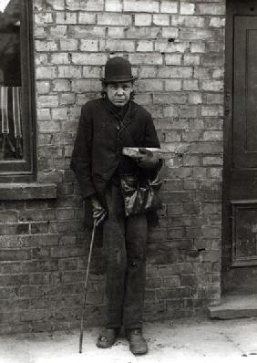 Match-Seller. c.1900 (b/w photo) 