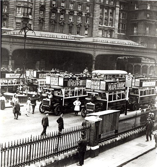Victoria Station, 1920s from English Photographer
