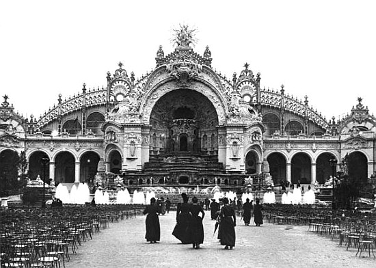 The Palace of Electricity at the Universal Exhibition of 1900 from French Photographer