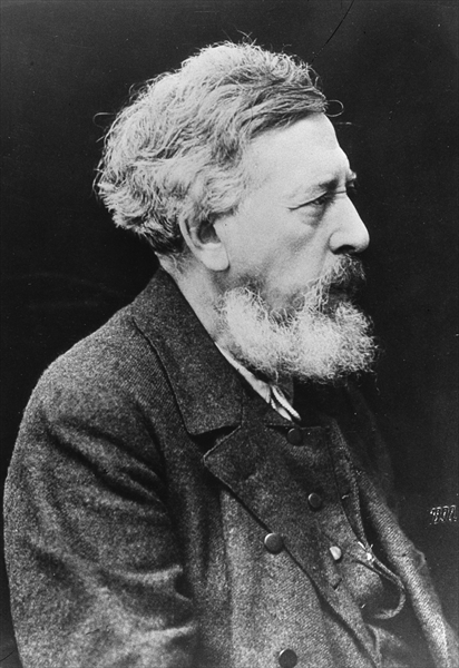Wilhelm Liebknecht (b/w photo)  from German Photographer