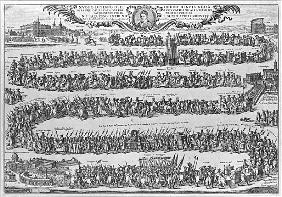 The Procession of Pope Innocent XII from the Vatican on his formally taking possession of St John