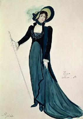 Costume design for Tosca, from the opera ''Tosca''