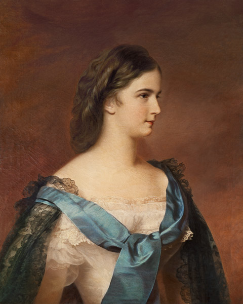 Empress Elisabeth , Portrait from Schrotzberg