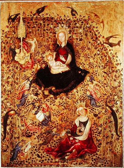 Madonna with a Rose Bush from Stefano di Giovanni da Verona