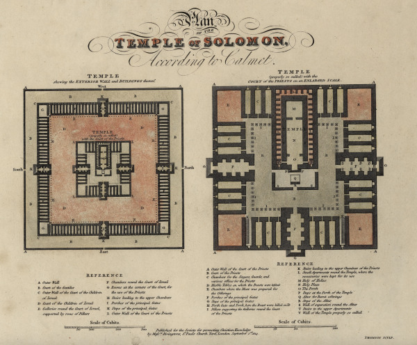 Jerusalem , Temple (Reconstruction) from Thomson