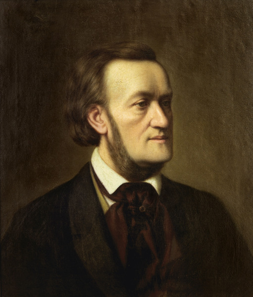 Richard Wagner, Painting by Willich from Willich