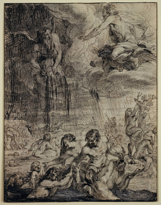 The Deluge according to Ovid from Abraham van Diepenbeeck