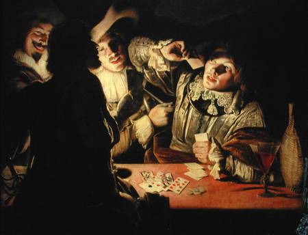 The Card Players from Adam de Coster