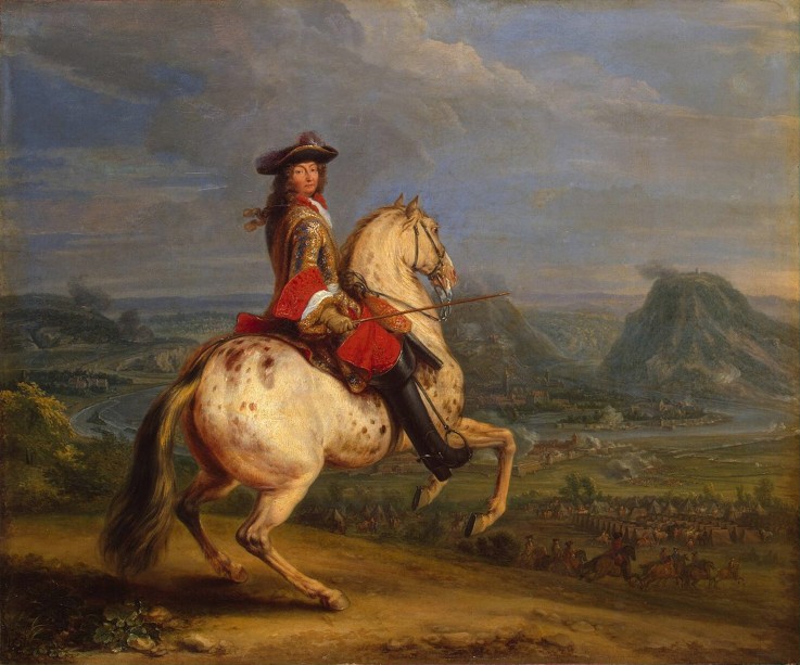 Louis XIV at the Taking of Besançon from Adam Frans van der Meulen