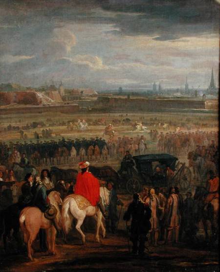 Surrender of the Citadel of Cambrai, 18th April 1677 from Adam Frans van der Meulen