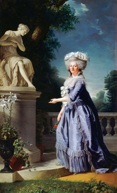 Marie Louise Thérèse Victoire of France (1733-1799) from Adélaide Labille-Guiard
