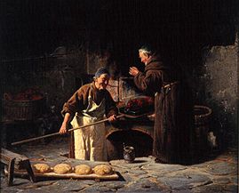 In the cloister bakery. from Adolf Humborg