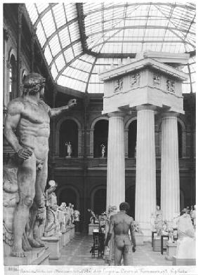 Ecole Nationale des Beaux-Arts, Palais des Etudes, the glass courtyard