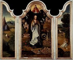 Immaculata triptych from Adriaen Isenbrant