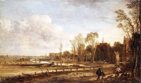 Landscape near Haarlem from Aert van der the Elder Neer