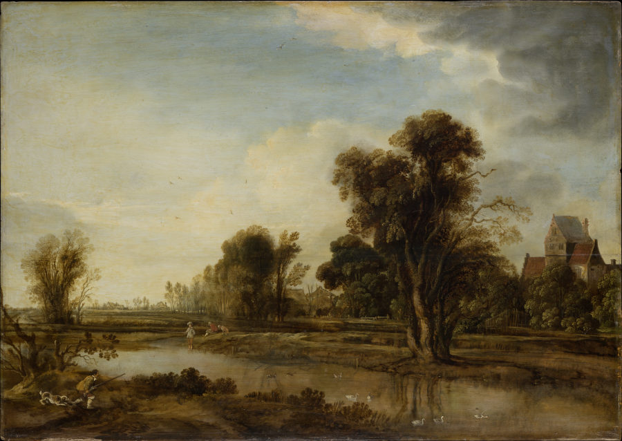 Village Pond from Aert van der Neer