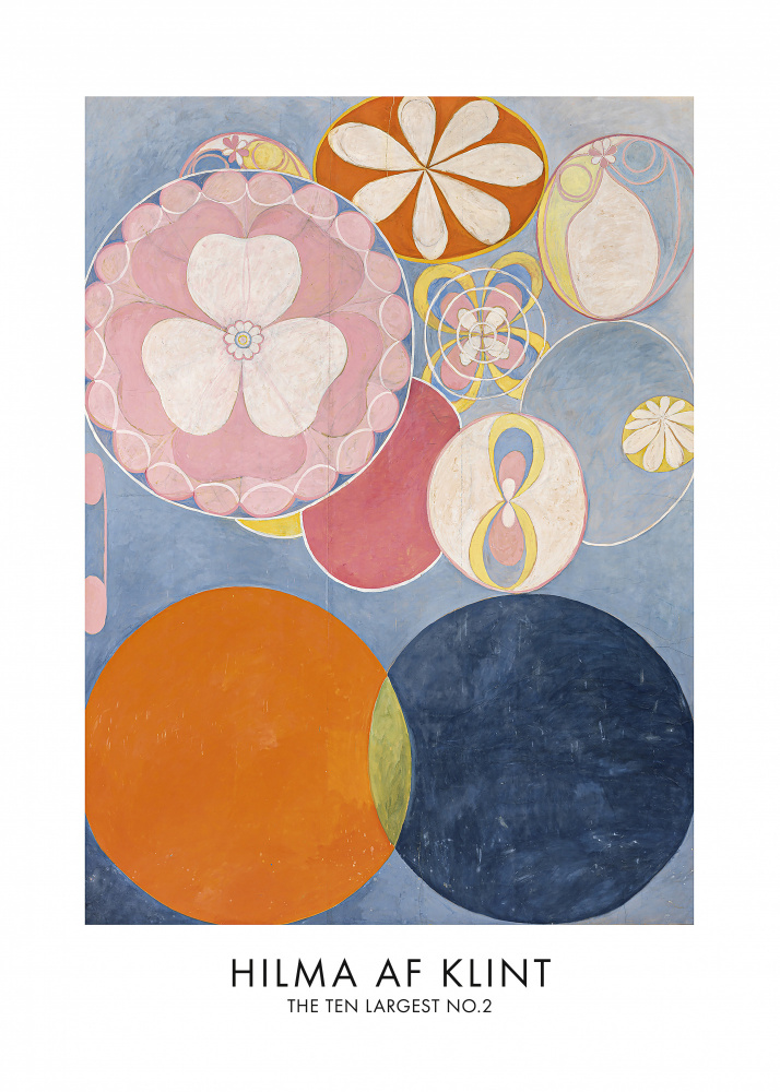 The Ten Largest No.2 Poster from Hilma Af Klint