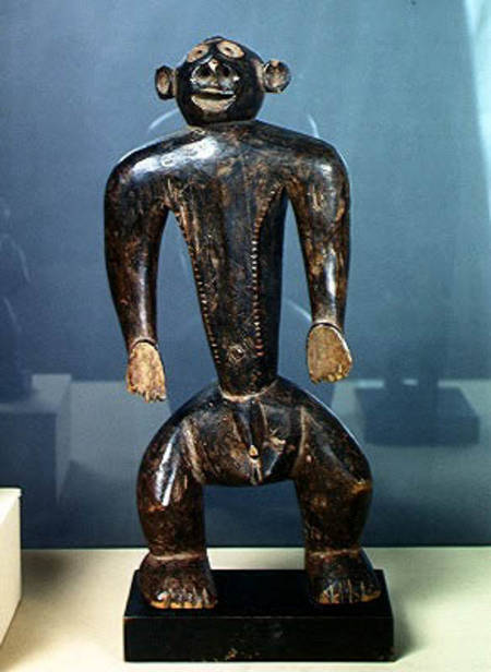 Standing Monkey Figure from African