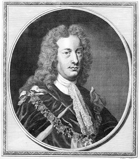 Charles Spencer, 3rd Earl of Sunderland; engraved by John Golder from (after) English School