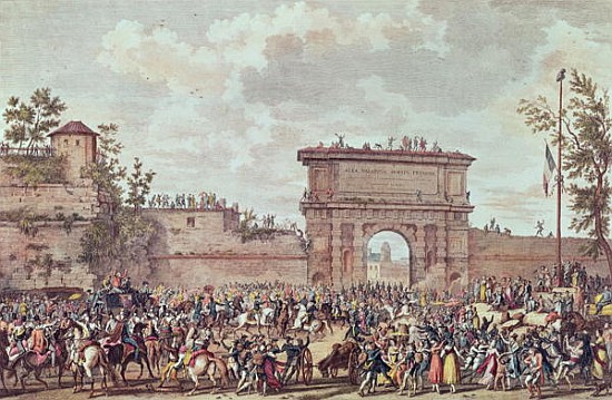 The Entry of the French into Milan, 25 Floreal An IV (14th May 1796) from (after) Antoine Charles Horace (Carle) Vernet