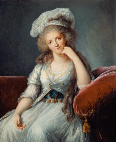 Louise-Marie Adelaide, Duchesse d''Orleans (see also 91622) from (after) Elisabeth Louise Vigee-Lebrun