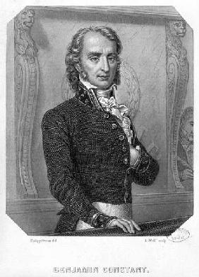 Henri Benjamin Constant de Rebecque (1767-1830) at the Tribune