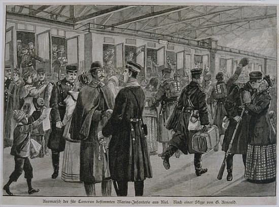 The Deployment of Kiel''s Royal Marines to Cameroon from (after) Georg Arnould
