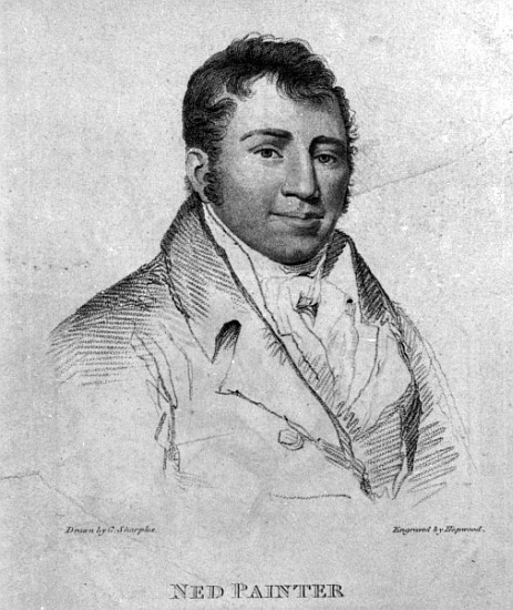 Ned Painter; engraved by Hopwood from (after) George Sharples