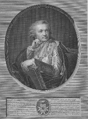Count Stroganov; engraved by Ignaz Sebastian Klauber