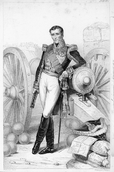 Sylvain Charles Valee (1773-1846), Count and Marshal from (after) Joseph Desire Court