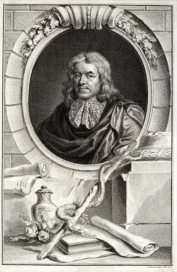 Thomas Sydenham; engraved by Jacobus Houbraken (1698-1780) published by  in Amsterdam from (after) Sir Peter Lely