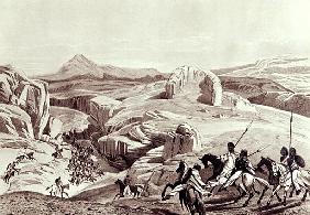 Wadela Plateau (Abyssinian Horsemen); engraved by J.Ferguson