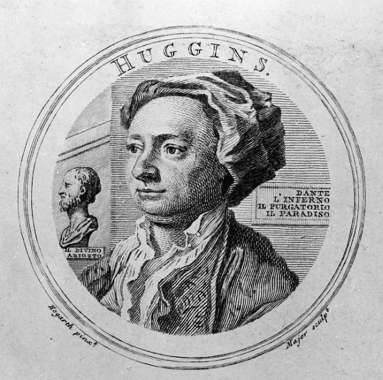 William Huggins; engraved by Thomas Major from (after) William Hogarth