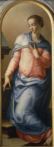 A.Bronzino / Mary of Annunciation  / C16 from Agnolo Bronzino