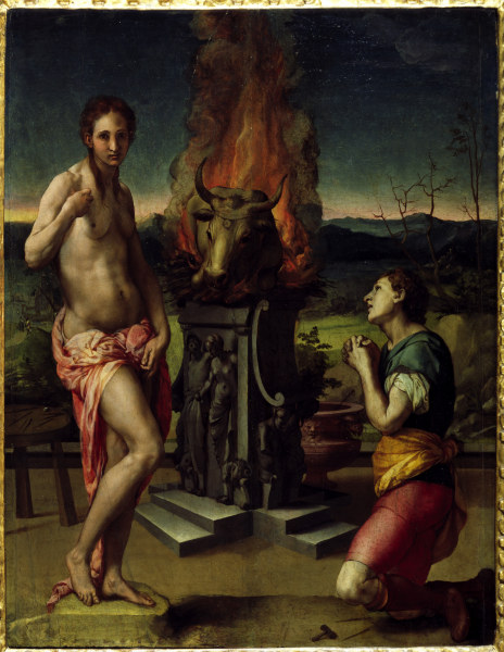 A.Bronzino / Pygmalion & Galatea / 1530 from Agnolo Bronzino