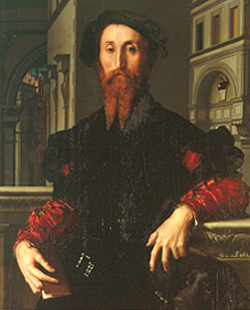 Bildnis des Bartolomeo Panciatichi from Agnolo Bronzino