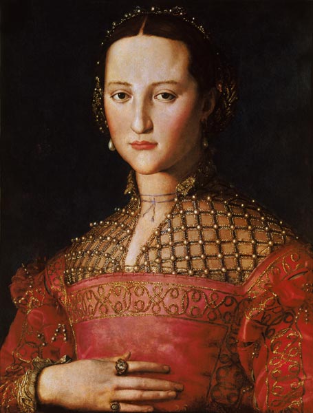 Eleonora da Toledo (1519-74) from Agnolo Bronzino