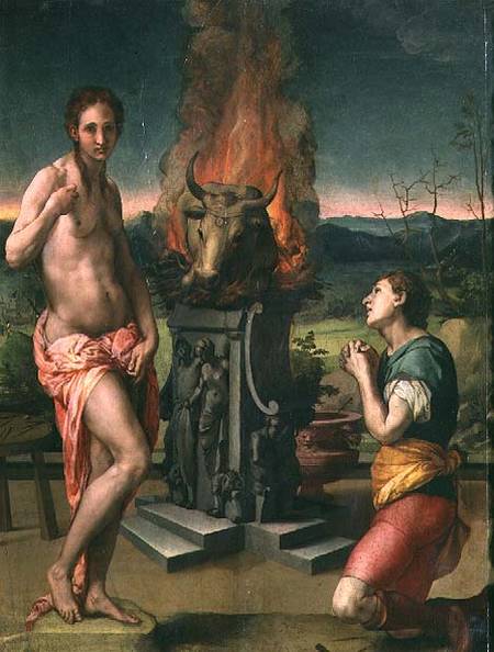 Galatea and Pygmalion from Agnolo Bronzino