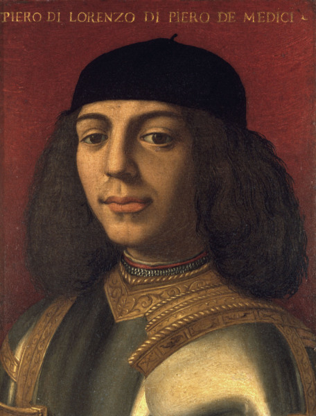 Piero di Lorenzo de  Medici / Bronzino from Agnolo Bronzino