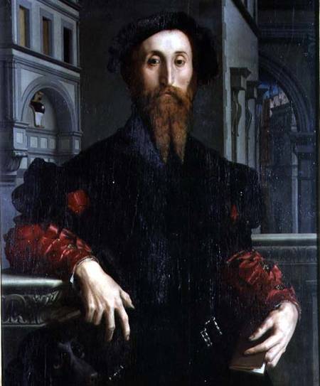 Portrait of Signor Panciatichi Bartolomeo from Agnolo Bronzino