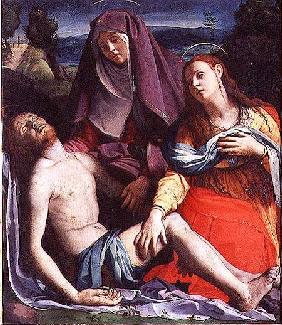 The Dead Christ with the Virgin and St. Mary Magdalene