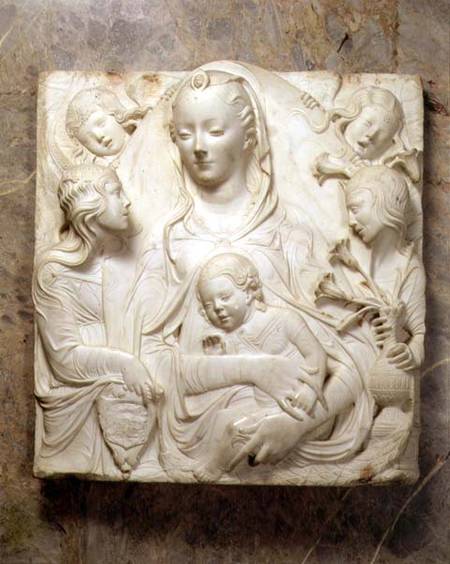 Madonna and Child with Four Angels from Agostino di Duccio